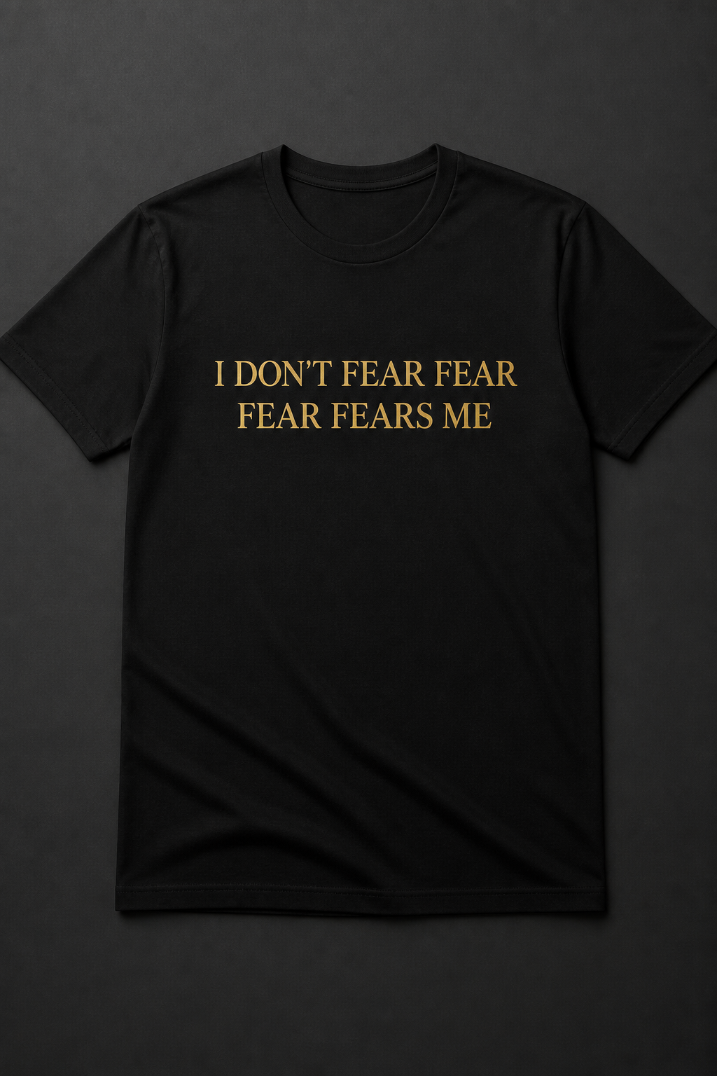 I Don't Fear Fear, Fear Fears Me t-shirt